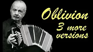 Oblivion (Piazzolla) - 3 versions Kremer Violin, Chinese Liugin, Czech String Quartet