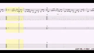 Metallica Tabs - The Frayed Ends Of Sanity (lead)