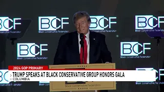Trump speaks at Black conservative gala ahead of SC GOP primary