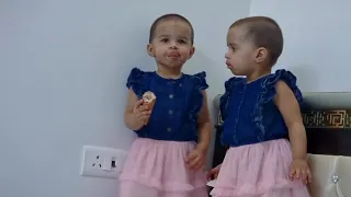 Twin Babies' Hilarious First Ice Cream Experience | Funny Reactions of Adorable Twin Toddlers