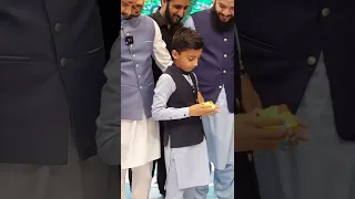 Waseem Badami's son show his talent|| #shaneramzan #bts #iqrarulhassan #shorts #viralshorts