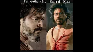 Thalapathy Vijay(Leo) V/S Shahrukh Khan(Pathan) Part 3 |#thalapathyvijay#shahrukh#pathan#leo#shorts