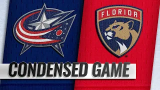 01/05/19 Condensed Game: Blue Jackets @ Panthers