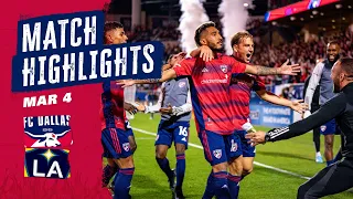 FC Dallas vs. LA Galaxy Highlights | March 4, 2023