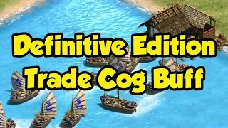 Trade Cog Buff in AoE2 Definitive Edition