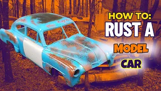 How To: RUST A Model Car Kit - Full Tutorial!