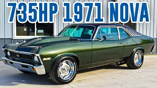 735 Horsepower! 1971 Nova (SOLD) at Coyote Classics