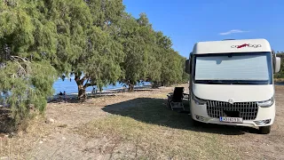 Griechenland 🇬🇷 mit dem Wohnmobil 2022 - 3: Monemvasia und 2 Pannen