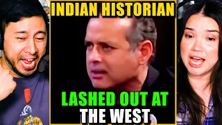 WHEN AN INDIAN HISTORIAN LASHED OUT AT THE WEST - Reaction! | Brut India