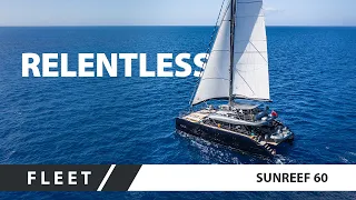 Welcome aboard the luxury catamaran Sunreef 60 Relentless