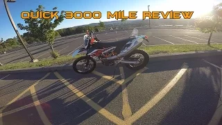2016 KTM 690 Enduro R - Quick 3000 Mile Review