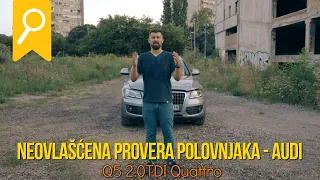 Neovlašćena provera polovnjaka - Audi Q5 *2.0 TDI Quattro*