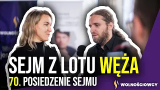 Sejm z lotu węża — podsumowanie 70. posiedzenia.