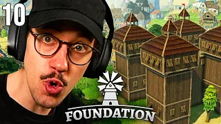 Ich baue eine FETTE BURG! | Foundation Folge 10