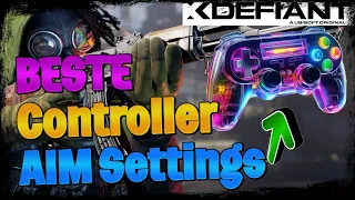 Die BESTEN Controller AIM Settings die DU brauchst! xDefiant Tipps und Tricks deutsch