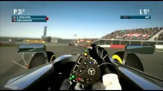 BBC F1: Hamilton, Kovalainen and Senna in F1 2012 Video Game