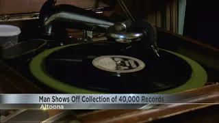 One man has a record collection exceeding 40,000