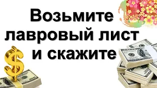 Положите лавровый лист: исполняет желания, приносит удачу, здоровье, любовь, убирает соперников