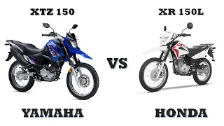 Honda XR 150L vs Yamaha XTZ 150 | Cuál es mejor? | 2024