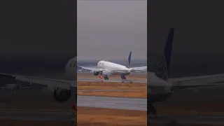 United 777 touchdown smooth? 🤩 #shorts #viral #cars