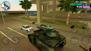 Vigilante mission in tank, 6 stars, easy, all levels - GTA Vice City