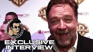 Russell Crowe Exclusive THE NICE GUYS Interview - CinemaCon 2016 (JoBlo.com)