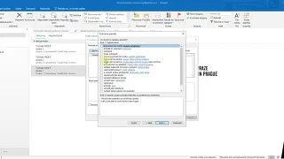 Outlook Desktop - Nastavení přeposílání zpráv