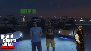 Grand Theft Auto Online Day 11 - Meeting Captain Jack Sparrow - Live Commentary w/friends (PS4)