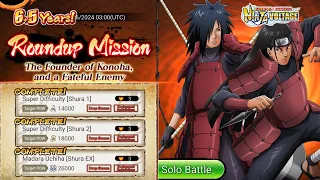 Round UP Mission - Madara Uchiha Shura 1, Shura 2, & Shura EX Complete! | 6.5 Years | NXB NV