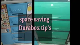 Space saving durabox tips!/ tips para mailagay sa durabox