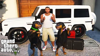 Chop And Chop's Girlfriend's Road Trip in GTA 5 (funny)