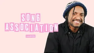 Lloyd Sings Usher, Ashanti and Raps Lil' Wayne in a Game of Song Association | ELLE