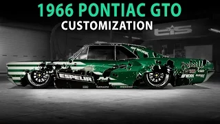 Midnight Club LA - 1966 Pontiac GTO (nfs Pro Street)  (Customization)