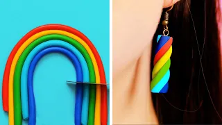 Incredible JEWELRY Ideas Made Out Of Polymer Clay || Mini Crafts That Will Save Your Money!