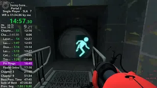 Portal 2 any% Speedrun in 45:51