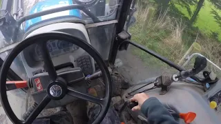 How to drive a New holland t5060