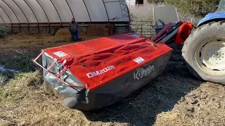 Kubota DM 2028 Disc Mower video 1