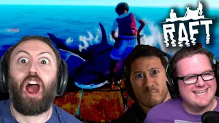 THE OPEN OCEAN WITH FRIENDS | Raft With Mark and Bob Part 1