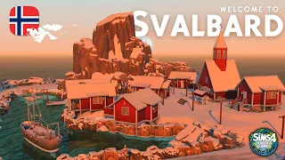 Welcome to Svalbard! 🌨️ - Sims 4 speedbuild with voice-over