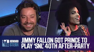 How Jimmy Fallon Got Prince on Stage at "SNL’s" 40th Anniversary After-Party (2017)