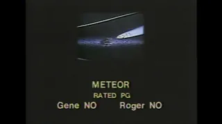 Meteor (1979) movie review - Sneak Previews with Roger Ebert and Gene Siskel