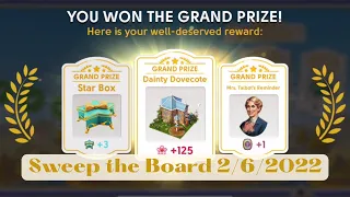 June’s Journey | Sweep The Board Event ~ 2/6/2022