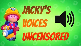 Jacky *Uncensored* Voice Lines with subs