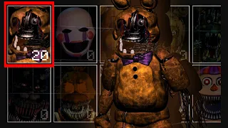 Spring Bonnie lost his face in the UCN! (UCN Mods)