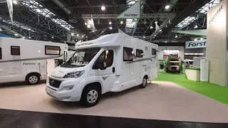 Motorhome with my favourite layout - widthwise rear bed : Forster 699HB