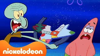 SpongeBob | Patrick geht Thaddäus 15 Minuten lang auf die Nerven | Nickelodeon Deutschland