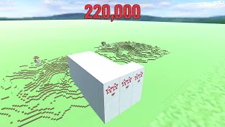 NUMBERBLOCKS FROM TO MILLION IN MINECRAFT