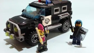 Enlighten City Series - SWAT SUV 1110 - Lego Compatible Set