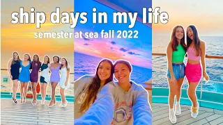 10 days on semester at sea 🌊