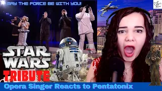 Pentatonix - Star Wars Tribute (Live at the AMA's 2015) | Opera Singer Reacts